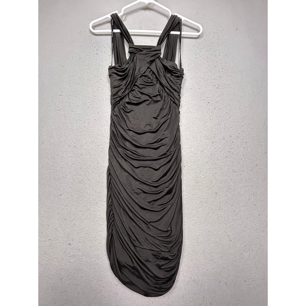 bebe Dress Jersey Black XS Womens